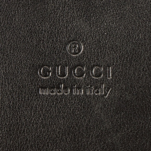 Authentic Gucci Razor Black Leather Bag With Nylon & Leather Strap - Picture 10 of 14